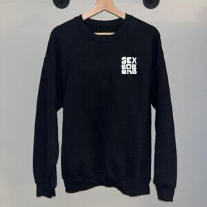 Black White Sex Bob-omb Scott Pilgrim Band Movie 2000s Crewneck Sweatshirt